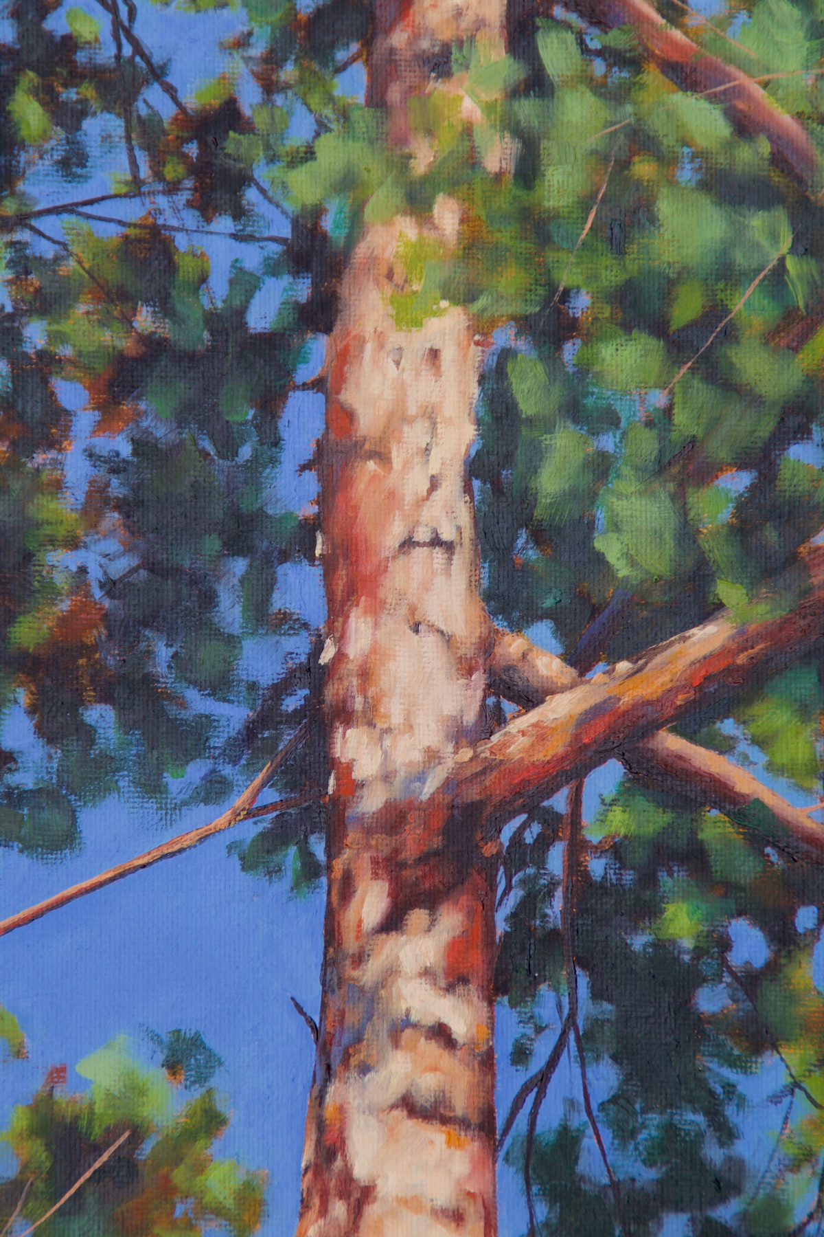 "Verschwinden in Grünau" — detail 1