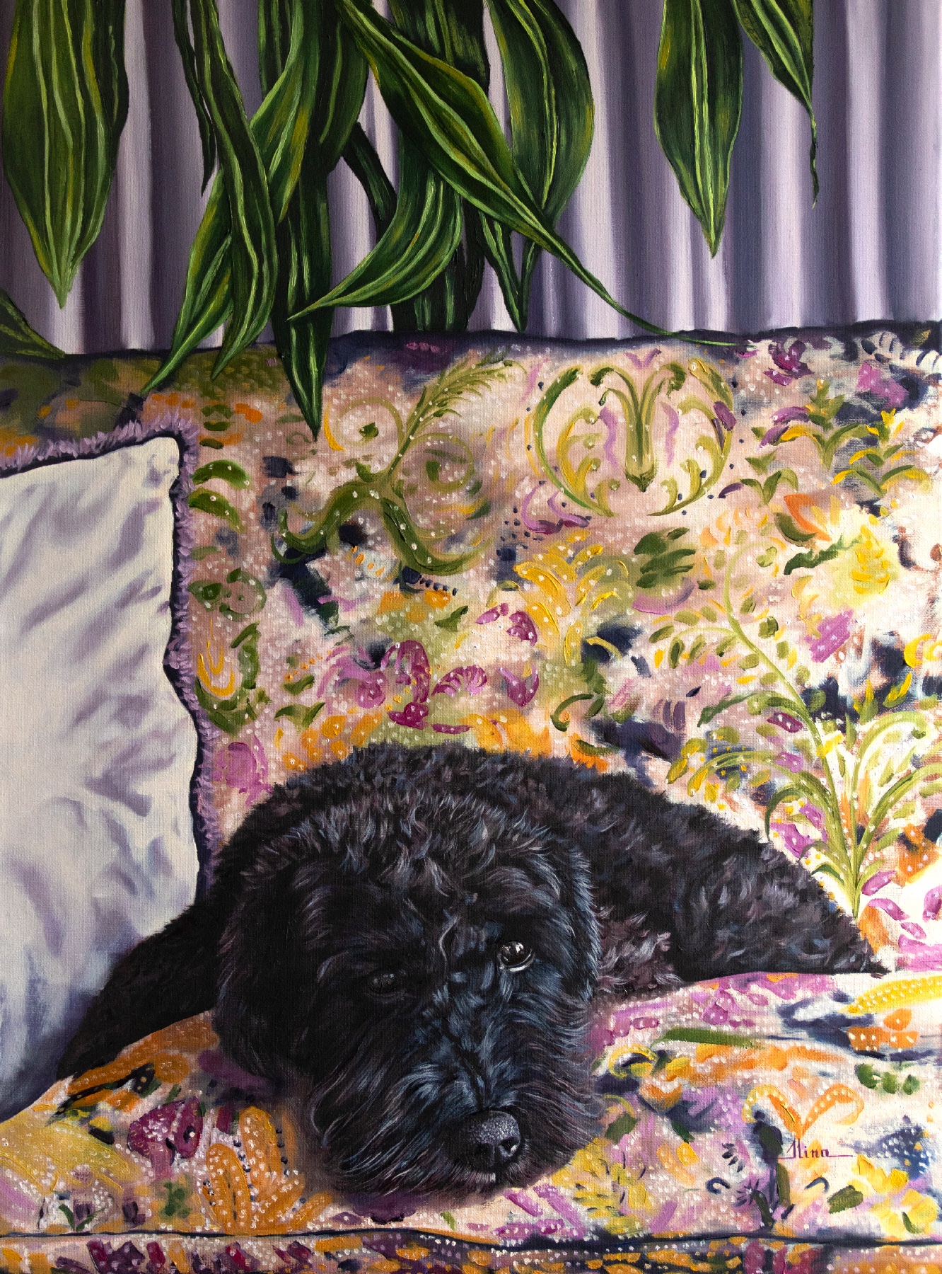 "Jana" — oil painting