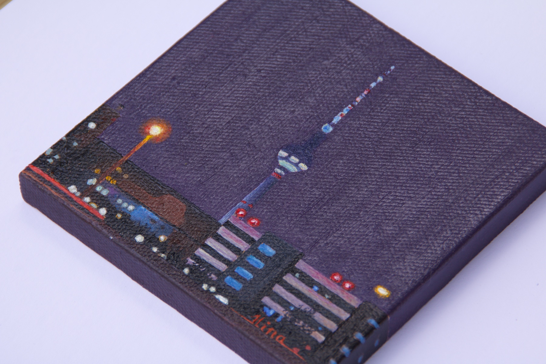 "Night over Berlin" — detail 1