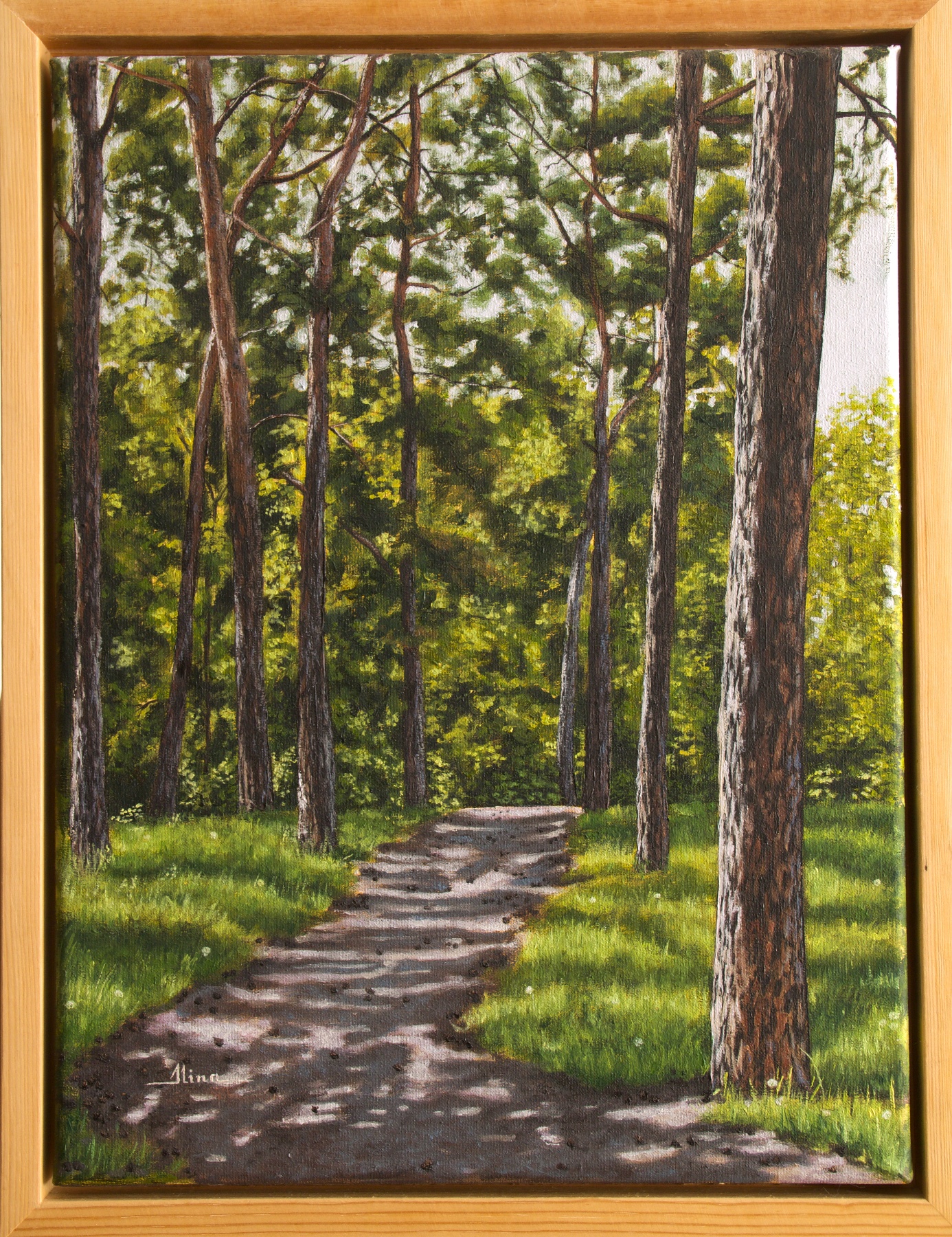 "Magic of Summer in Grünewald" — detail 4