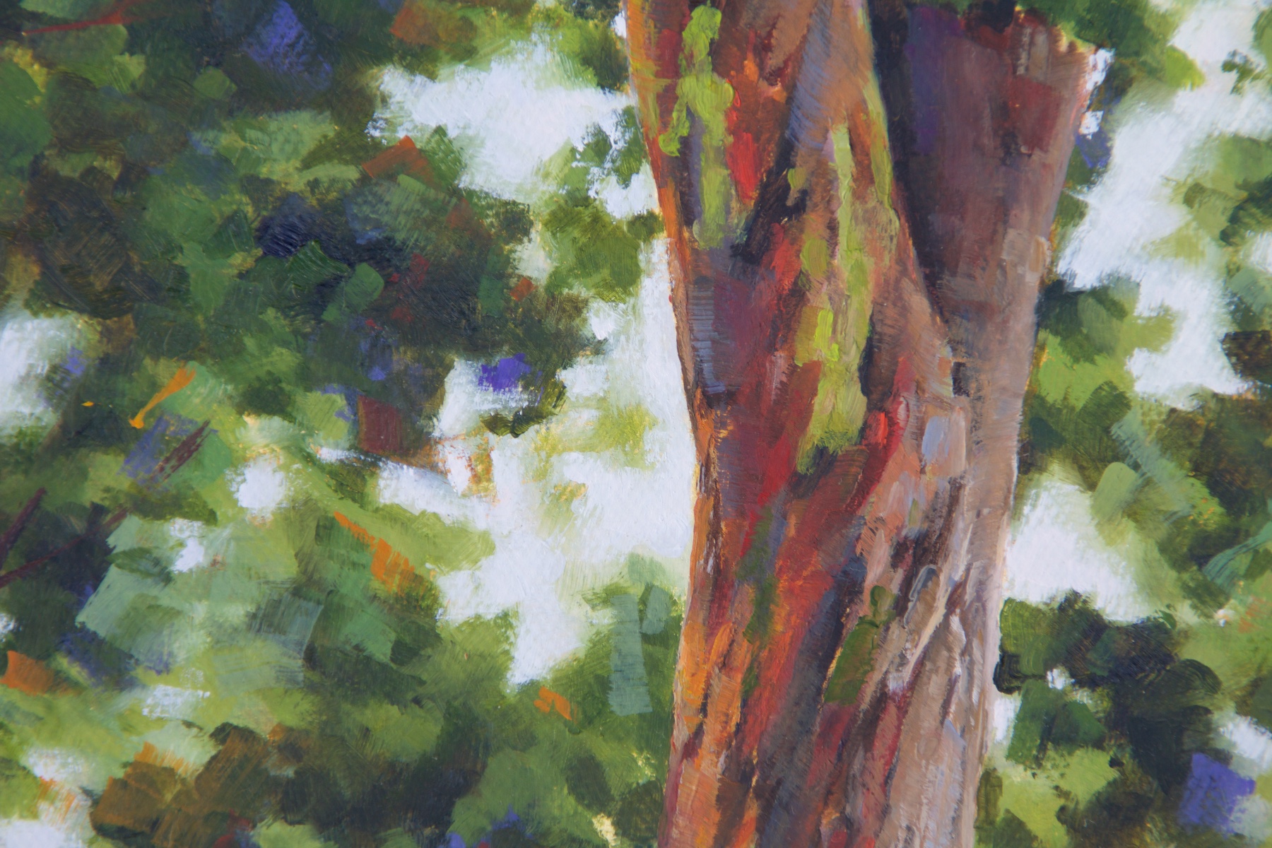 "Colors of the Gummy Tree" — detail 1