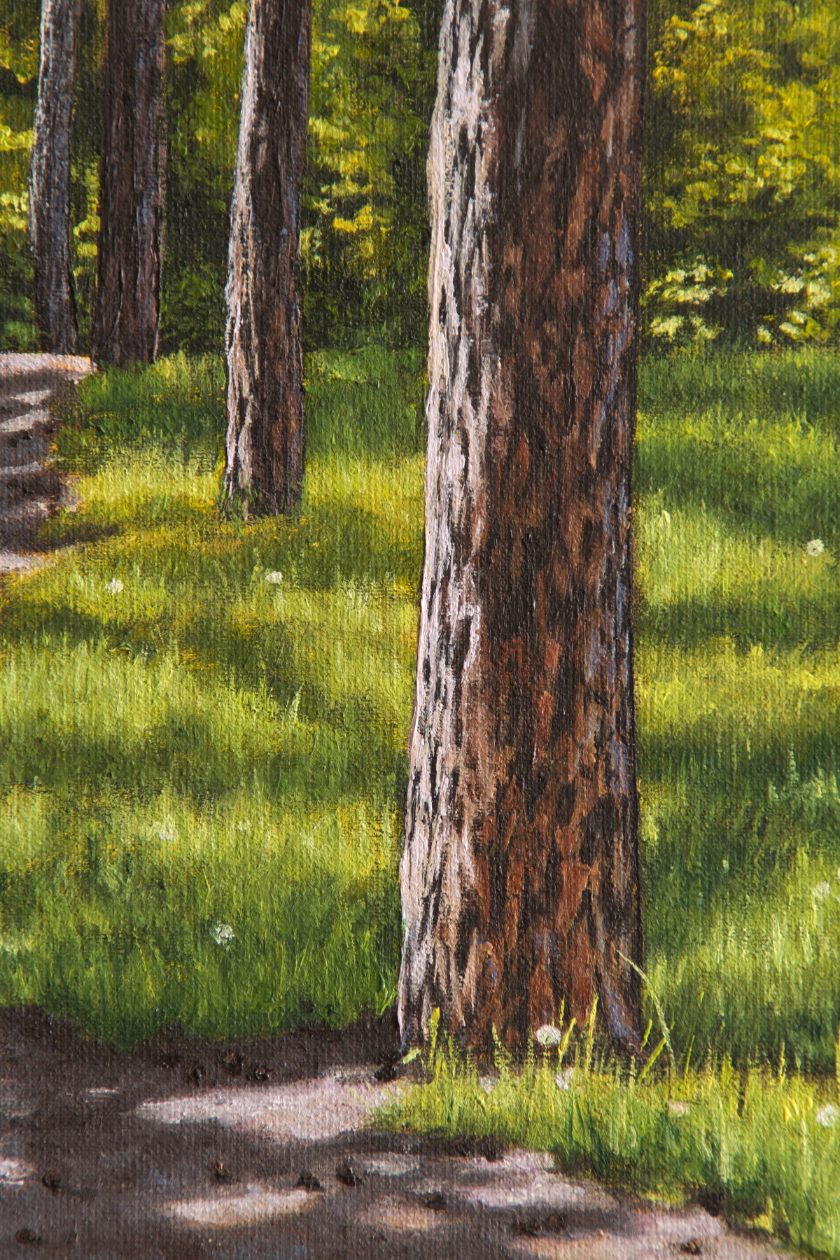 "Magic of Summer in Grünewald" — detail 2