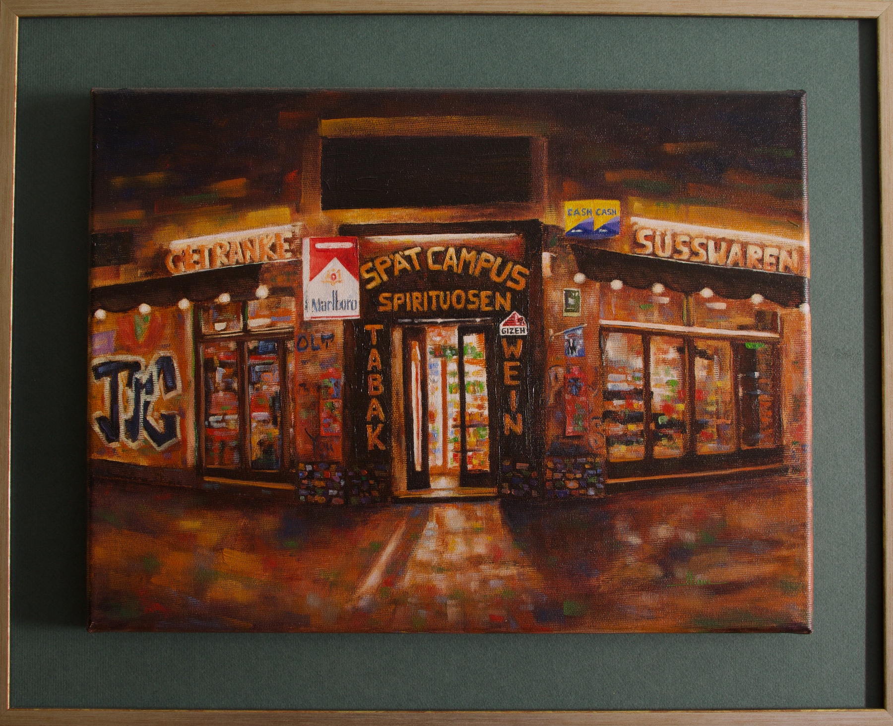 "On Weserstraße the Light is Always On" — detail 5