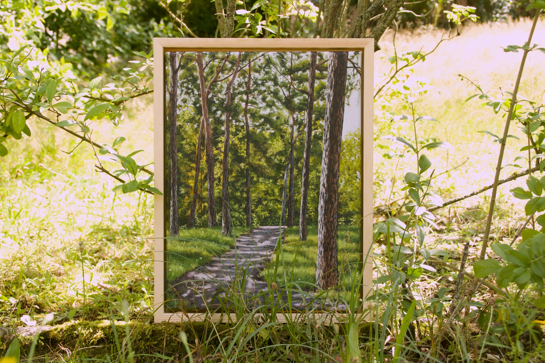 "Magic of Summer in Grünewald" — detail 5
