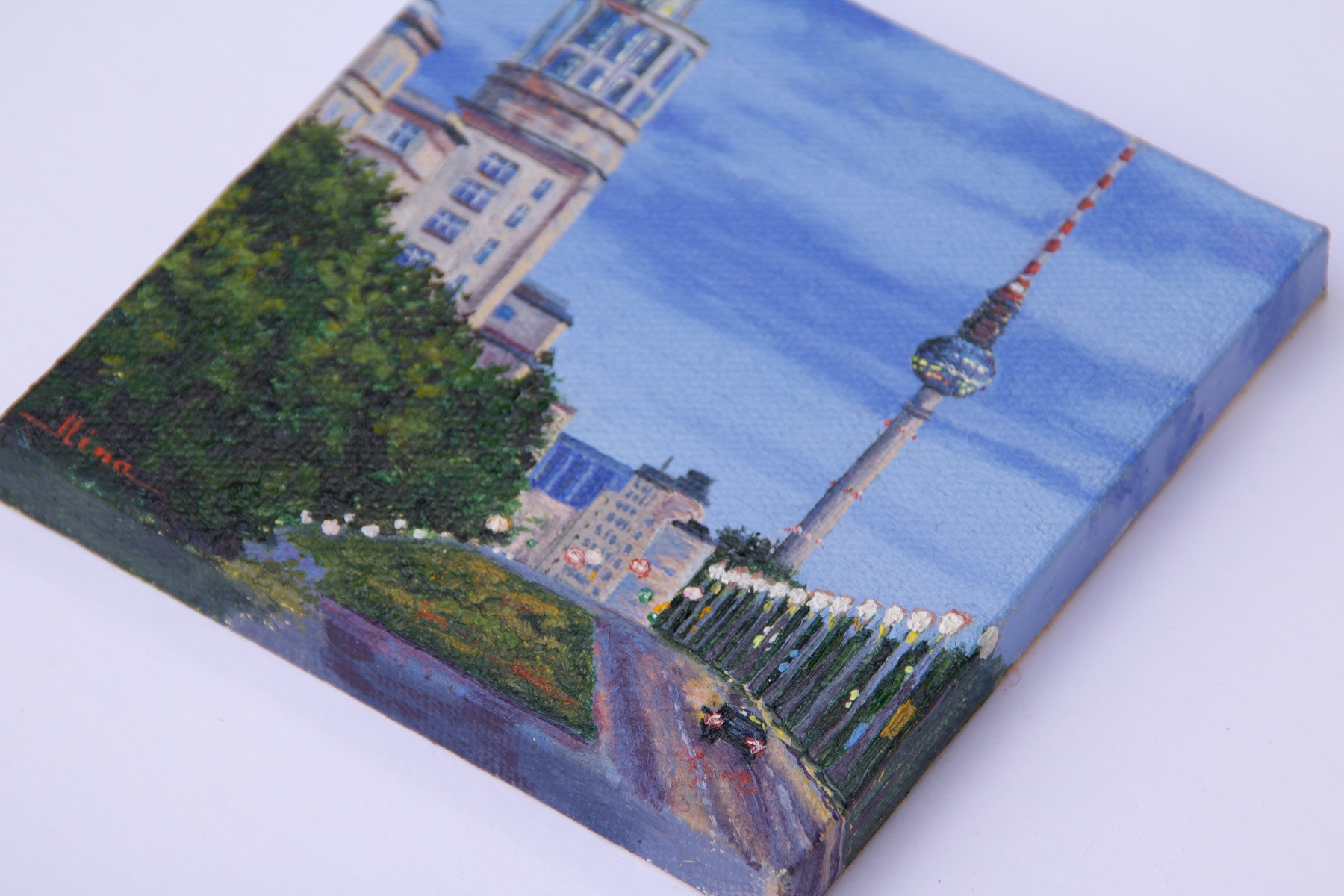 "4 am on the Frankfurter Allee" — detail 1