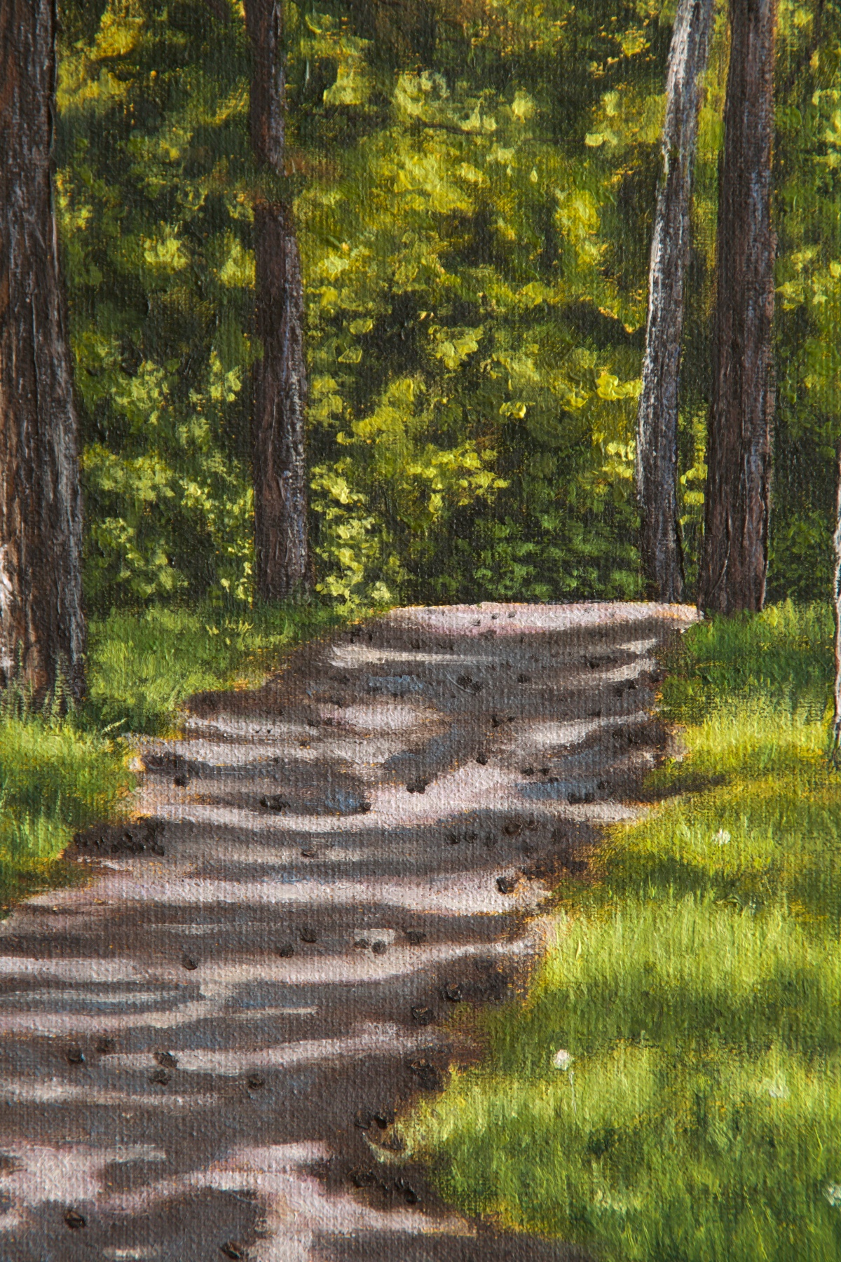 "Magic of Summer in Grünewald" — detail 1