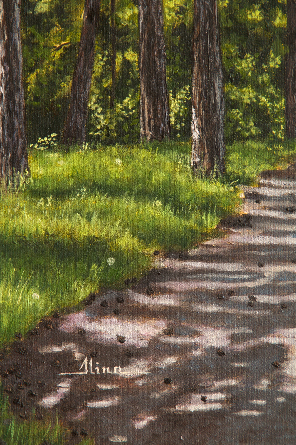 "Magic of Summer in Grünewald" — detail 3